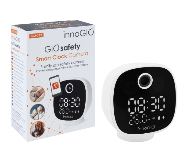 INNOGIO Giosafety Smart Clock - 1360126 - zdjęcie 2